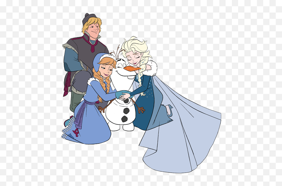 Oaebc45 Olaf And Elsa Background Clipart Big Pictures Hd - Elsa Anna Olaf Frozen Adventure Png,Elsa And Anna Png