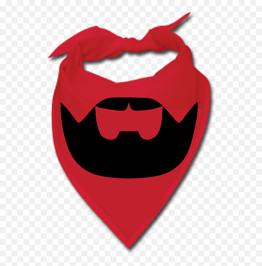 Beardilizer Logo Bandana - Red Albanian Bandana Png,Beard Logo
