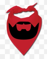 Beardilizer Logo Bandana - Red Albanian Bandana Png,Beard Logo