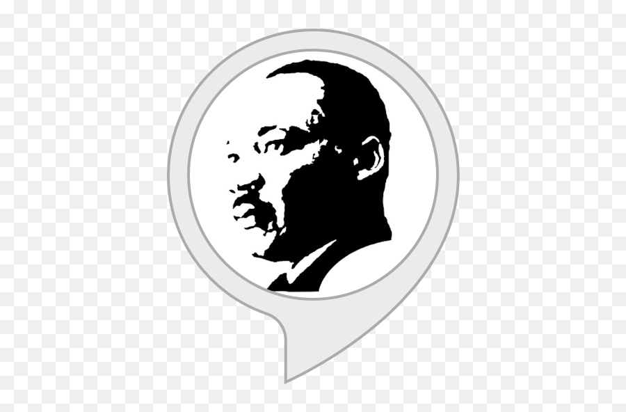 Amazoncom Martin Luther King Quotes Alexa Skills - Martin Luther King Jr Silhouette Png,Martin Luther King Png