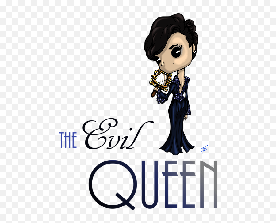 Chibi Evil Queen - Blue Dress Style Throw Pillow Great Quarantine Of 2020 Png,Evil Queen Png