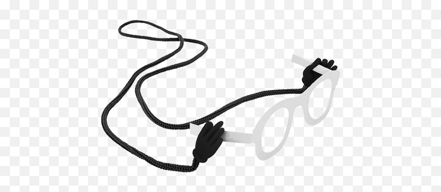 Glasses Cord - Oh Les Mains Black Networking Cables Png,Cool Glasses Png