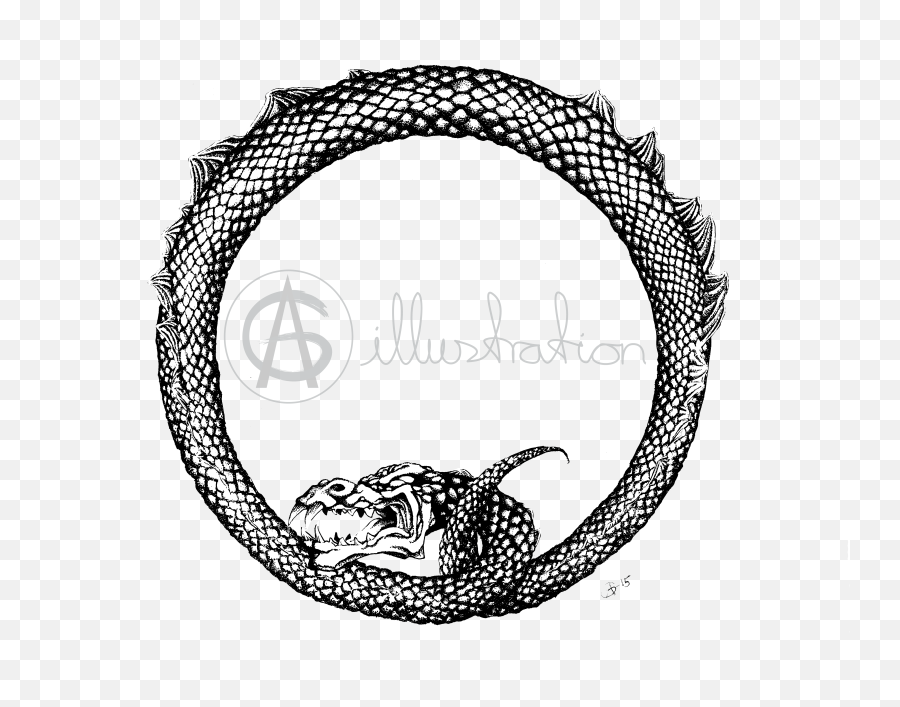 Tattoo Design Midgard Serpent U2013 Agillustrationno - Midgard Serpent Tatt...