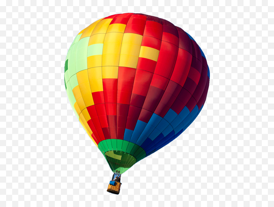 Colorful Hot Air Balloon Png Clipart - Air Balloon Gif Png,Remax Balloon Png