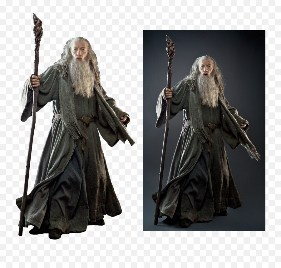 Lotr Gandalf Full Body Png Download - Gandalf The Hobbit Movie Cardboard Stand Up,The Hobbit Png