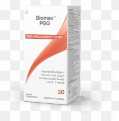 Biomaxpqq Pqq With An Active Dose Of Microactive Coq10 - Paper Png,Mitochondria Png