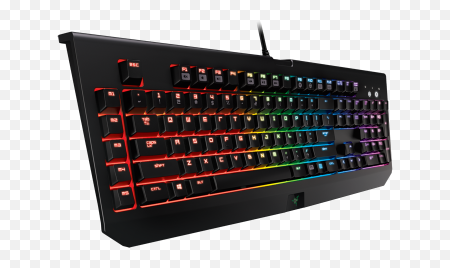 Gaming Gear And How They Can Ironically Make You More - Razer Blackwidow Chroma Keyboard Png,Keyboard Png