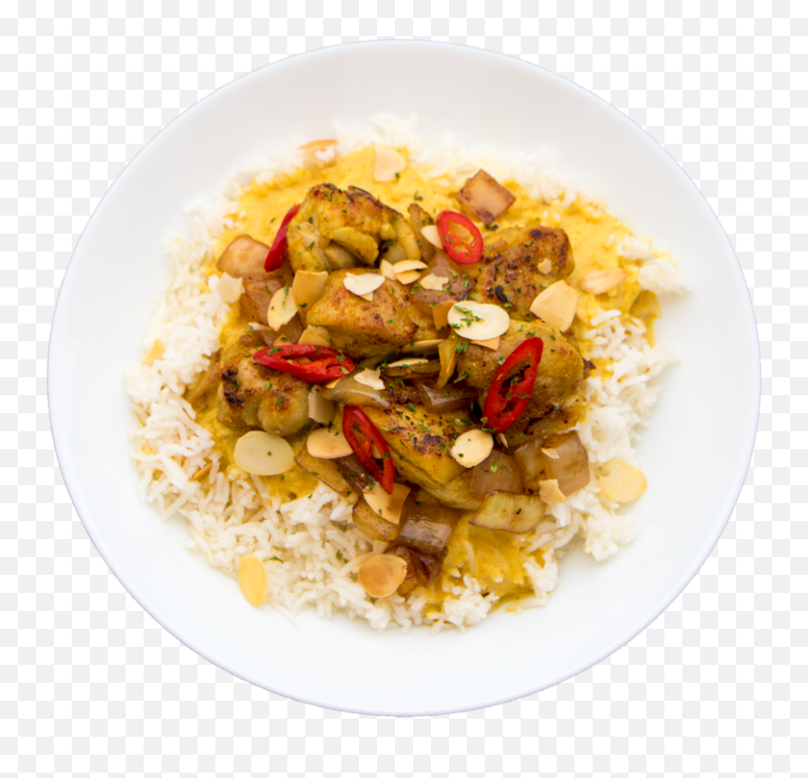 Chicken Curry With Coconut Rice Png