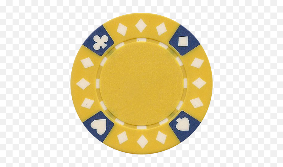 Clay Composite Tri Color Diamond Suited - Yellow Poker Chip Png,Poker Chip Png