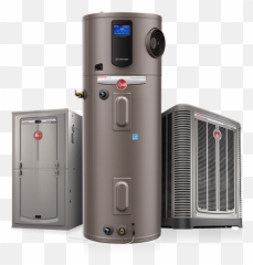And Rheem Smart Air Water Products - Electric Water Heater Png,Rheem Logo Png