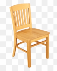 Wooden Side Chair - Solid Png,Wooden Chair Png
