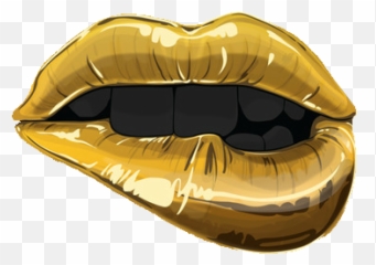 Gold Lips Png Transparent Images U2013 Free Vector