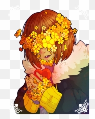 Heart - Flowerfell Frisk Png,Undertale Heart Png