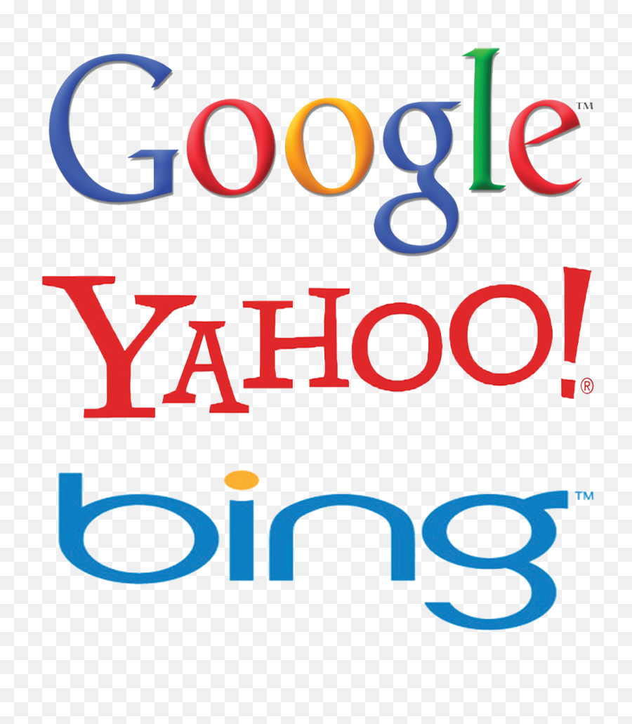 Download Google Bing Yahoo Png - Many Search Engines Are There,Yahoo Png