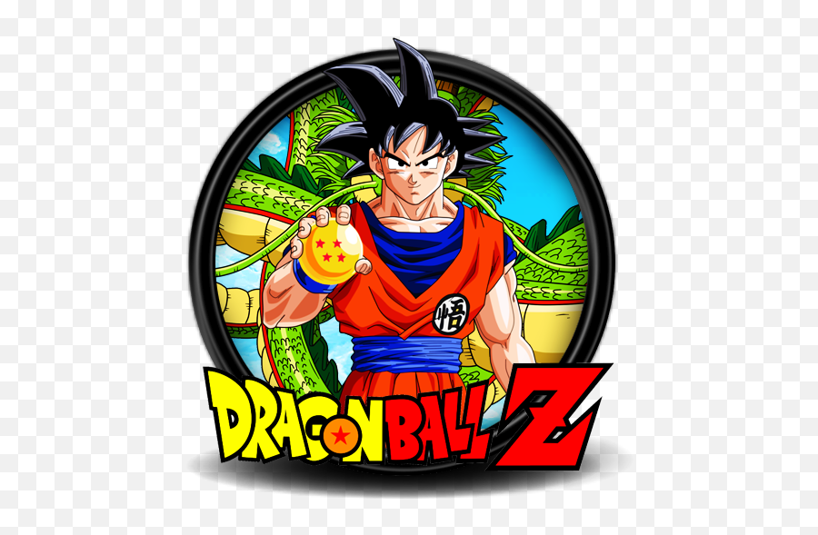 Dragon Ball Z Frame Graphic Free Png - Dragon Ball Z,Dragon Ball Logo Png