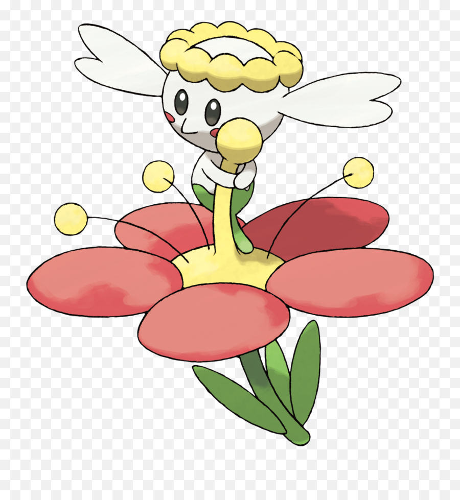 Flabébé Pokémon - Bulbapedia The Communitydriven Pokémon Flabebe Pokemon Png,Green And Yellow Flower Logo