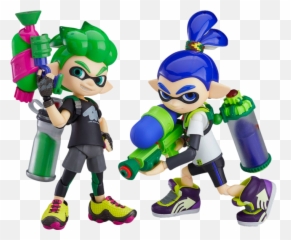 Splatoon 2 - Boy Deluxe Edition Figma 4u201d Action Figure Dx png