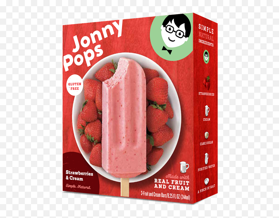 Peanut - Free Popsicles And Frozen Treats U2014 Spokin The Outshine Creamy Strawberry Fruit Bars Png,Popsicles Png