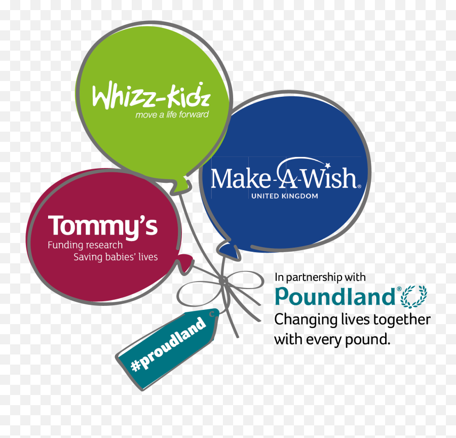 Proudland - Makeawish Uk Tommyu0027s And Whizzkidz Justgiving Vertical Png,Make A Wish Logo Transparent