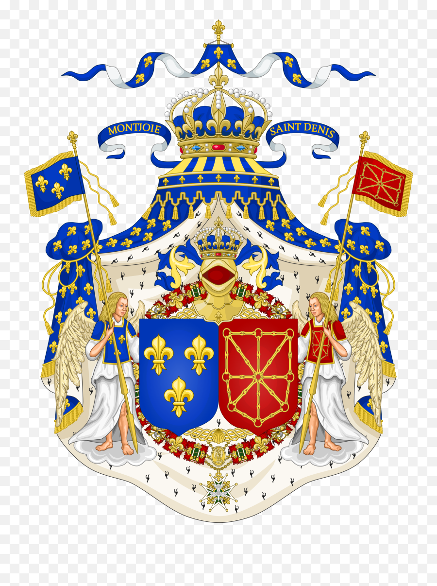 French Nobility - Wikipedia French Royal Coat Of Arms Png,Blank Coat Of Arms Template Png