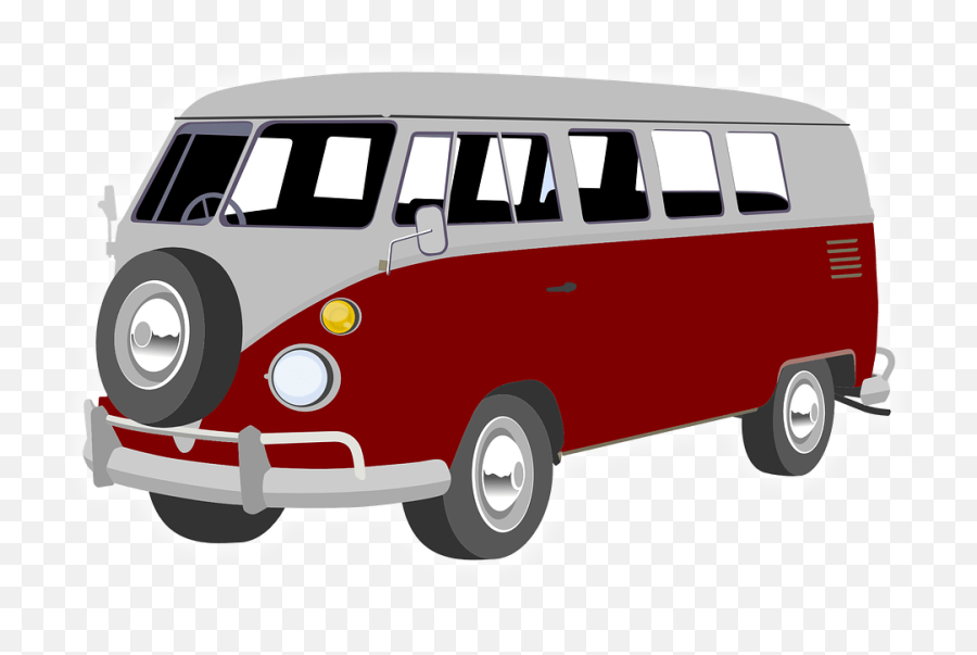 Red Vw Rv Transparent Png - Stickpng Red Volkswagen Bus Clipart,Rv Png