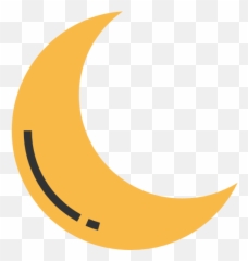 Half Moon Png Transparent Image - Icon