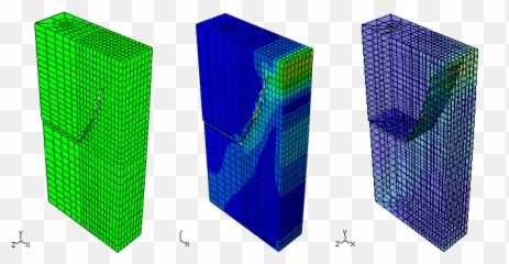 Viewing An Xfem Crack - Xfem Crack png