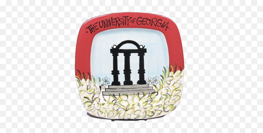 Uga Arches Plate - Decorative Png,Uga Arch Logo