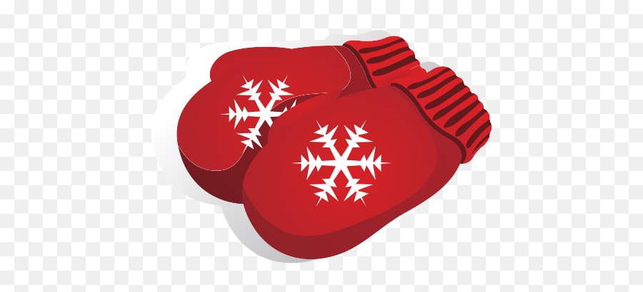 Gloves Snowflakes Cold Winter Free Icon Of Christmas Elements - Christmas Design Png,Winter Icon