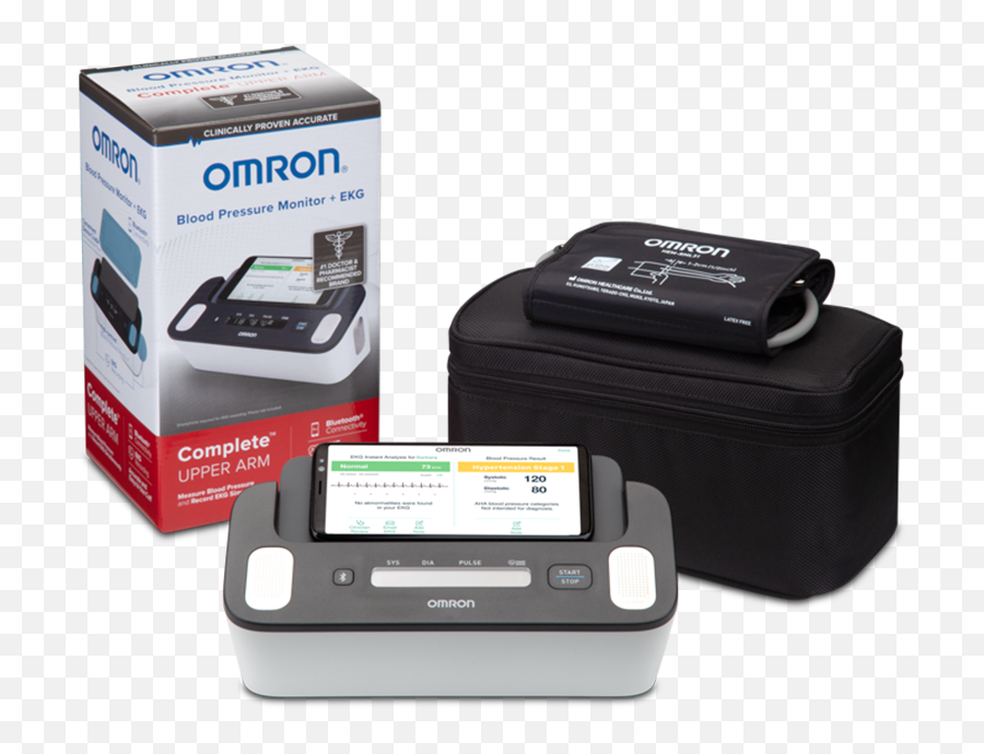 Complete Wireless Upper Arm Blood Pressure Monitor Ekg - Portable Png,Ekg Icon