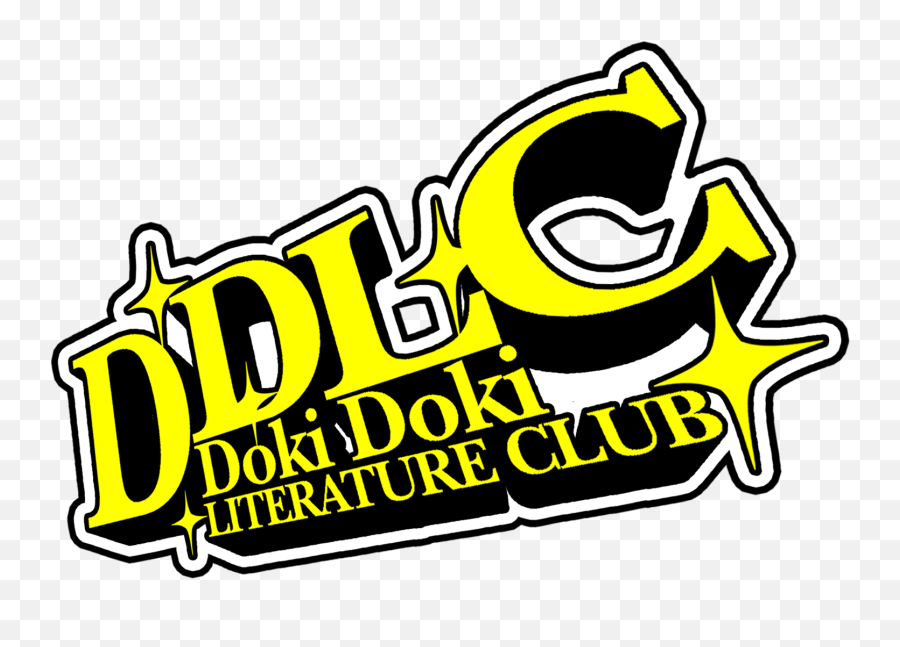 Doki Literature Club Logo - Persona 4 Golden Logo Png,Doki Doki Literature Club Logo Png