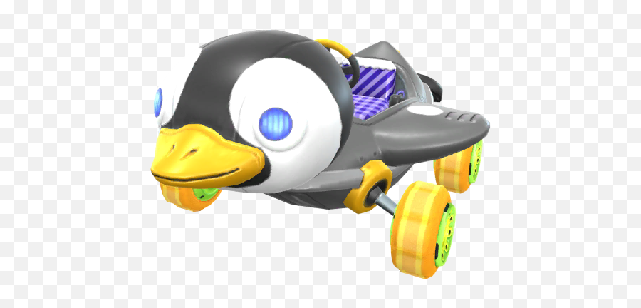 Black Penguin Slider - Super Mario Wiki The Mario Encyclopedia Penguin Slider Mario Kart Png,Icon Points Crew 2