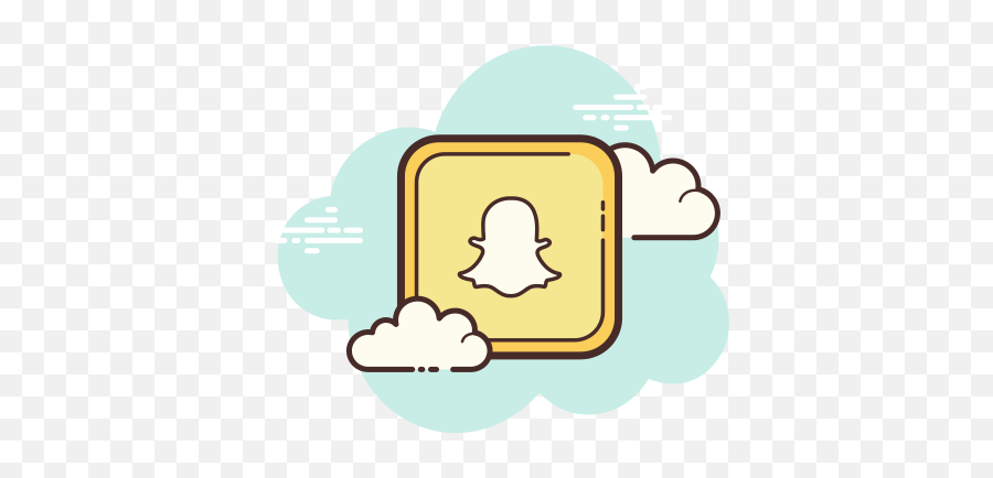 Snapchat Icon - Free Download Png And Vector Cute Clock Icon Aesthetic,Snapchat Transparent Background