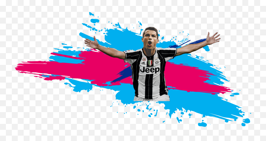 Cr7 Juventus Png Colorful - Cristiano Ronaldo Fifa Png,Colorful Png