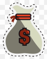 Money Bag Icon - Canva Scientific Diagram png