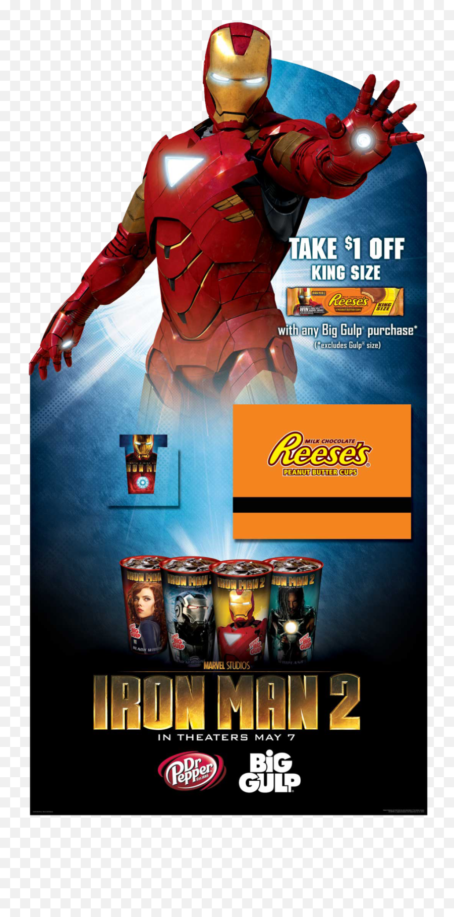 7 Eleven Iron Man 2 Campaign U2014 Rossvon7design - Iron Man 7 Eleven Png,Slurpee Png