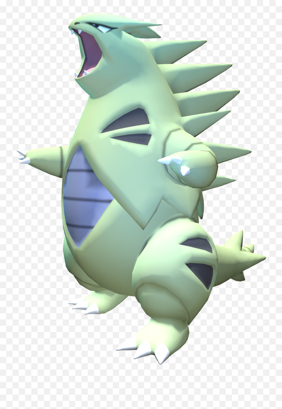 Cartoon Transparent Png Image - Pokken Tournament Tyranitar,Tyranitar Png