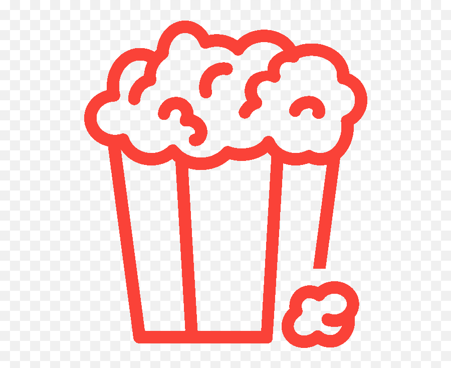 Movies - The Hub Entertainment Center Popcorn Vector Line Icon Png,Movies Playing At Icon