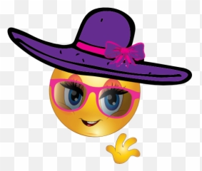 Fashion Girl Smiley Emoticon Clipart I2clipart - Royalty png