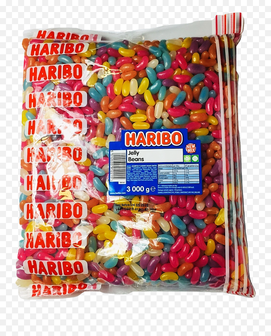 Q12 Haribo Jelly Beans New Mix 3kg - Haribo Jelly Beans 3kg Png,Jelly Beans Png