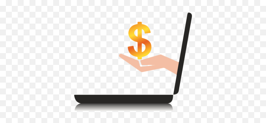 Money Mondays Managing In A Digital World - Ticket To Laptop With Dollar Sign Png,Dollar Flat Icon