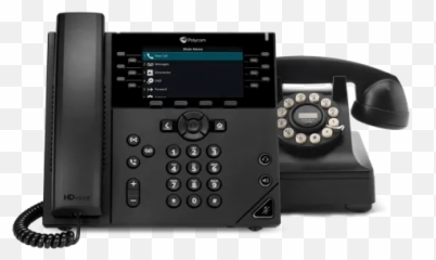 What Is A Voip Phone And How It Works Faqs Samples - Polycom Vvx 450 Handsets Png,Ip Phone Icon