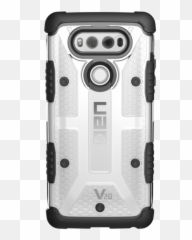 Urban Armor Gear Plasma Series Rugged Military Tested Uag Ice Clear Cover Case Fits Lg V20 Verizon Cell Phone - Mobile png