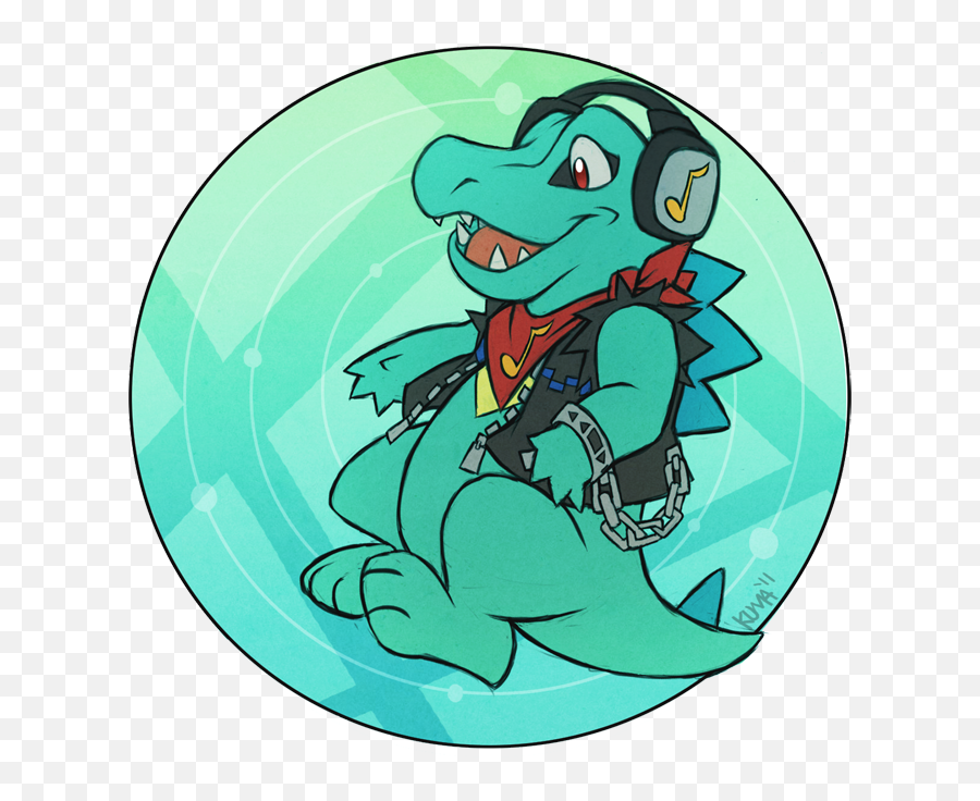 Shiny Totodile - Cartoon Png,Totodile Png