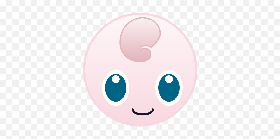 Cute Go Jigglypuff Monster Pokemon Icon - Circle Png,Cute Pokemon Png