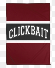 David Dobrik Campus Clickbait Blanket - Clickbait David Dobrik Logo Png,Clickbait Png