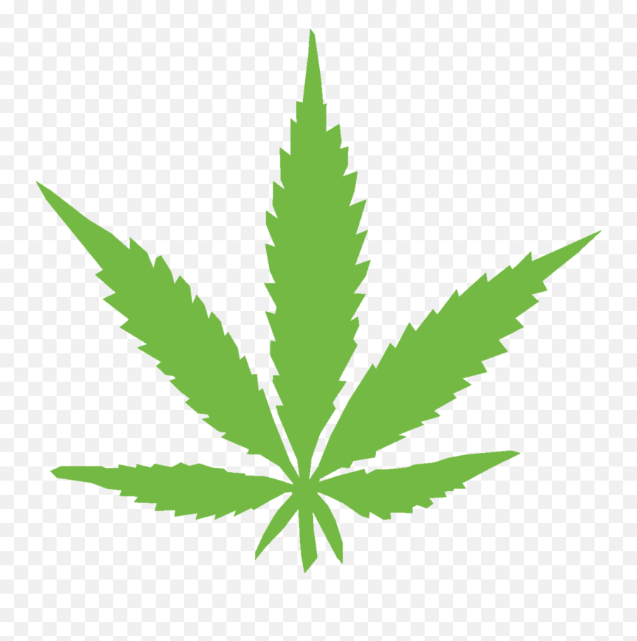 Real Weed Leaf Png Images Collection - Light Green Marijuana Leaf Png,Weed Transparent Background