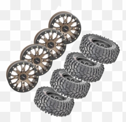 Sb - 4 Beadlock Wheels on Roxxzilla Tire Grayson Motorsports Synthetic Rubber png