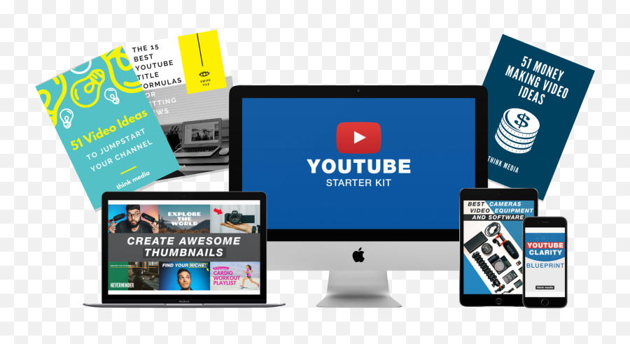 Youtube Starter Kit - Youtube Starter Kit Thinkmedia Png,Youtube Shortcut Icon