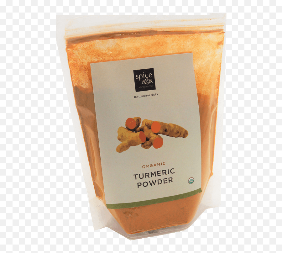Spicebox Organics Organic Turmeric - Cervelat Png,Turmeric Png
